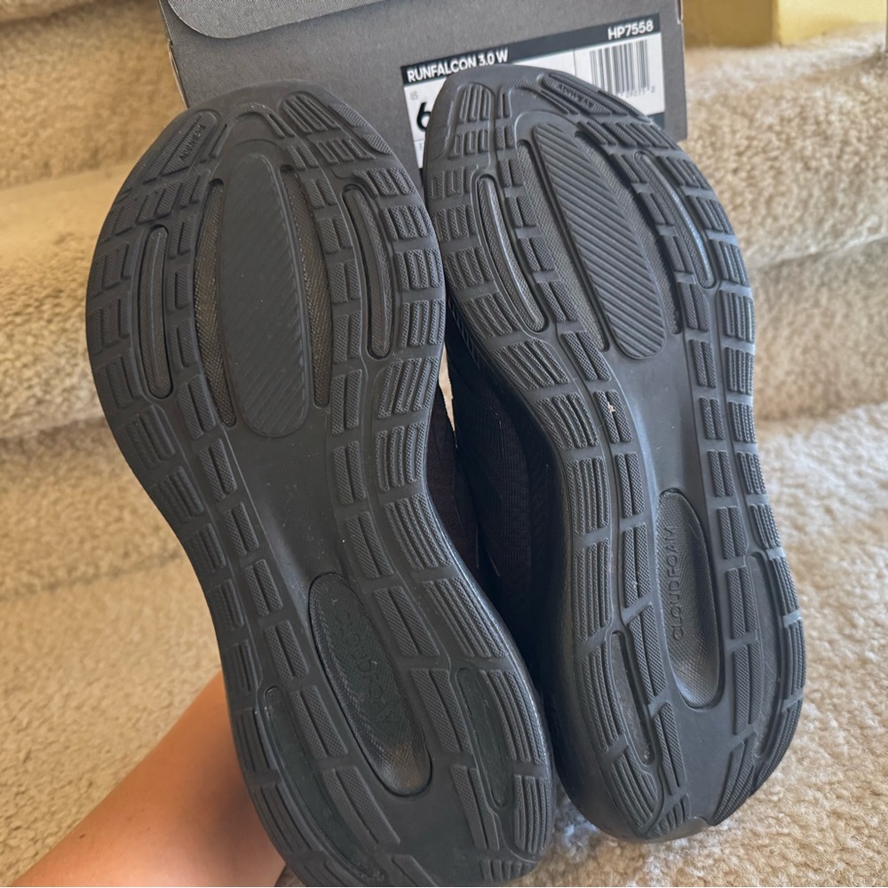 adidas Black Athletic Running Shoes - Picture 6 of 8